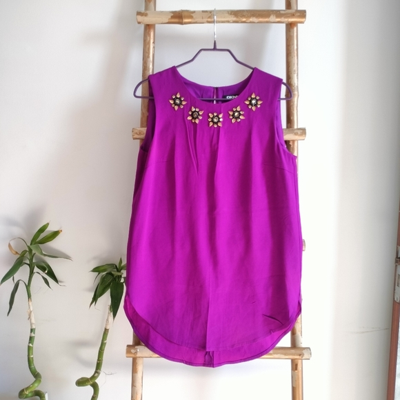 DKNY Original Embellished Top - Picture 9 of 16